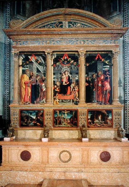 Altarpiece of St. Zeno of Verona od Andrea Mantegna