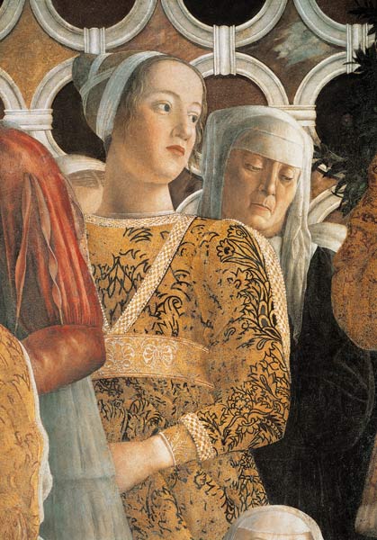Barbara Gonzaga of Wuerttemberg od Andrea Mantegna