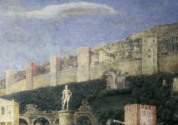 Cam.d.Sposi, Town od Andrea Mantegna
