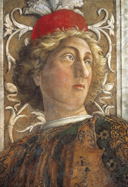 Camera d.Sposi, Courtier od Andrea Mantegna