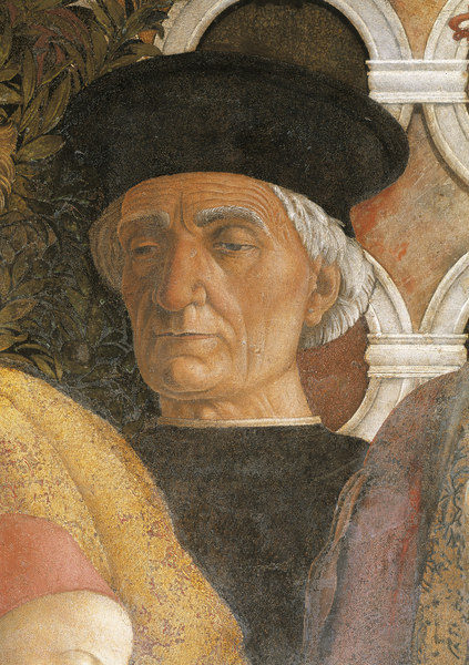 Camera d.Sposi, Vittorino? od Andrea Mantegna