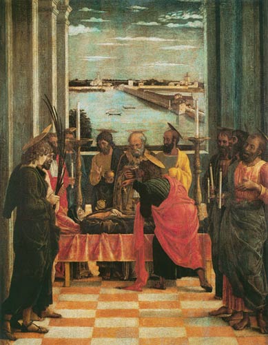 Der Tod Mariae od Andrea Mantegna