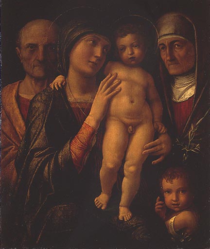 Die Heilige Familie od Andrea Mantegna