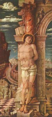Holy Sebastian od Andrea Mantegna