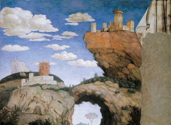 Cam.d.Sposi, Landscape od Andrea Mantegna
