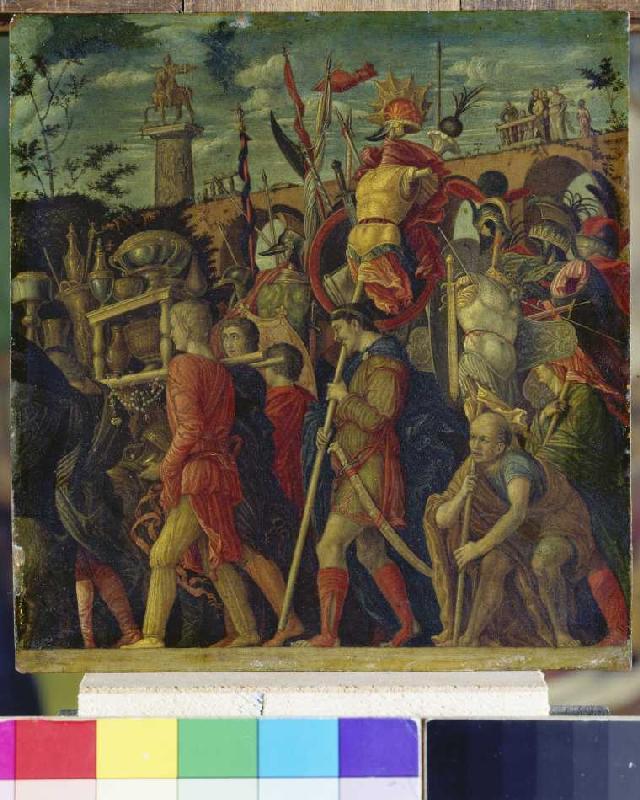 Triumphal procession of Caesar. (Copy to Gioc. Dondi) picture VI. od Andrea Mantegna