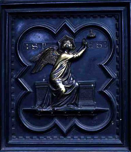 Hope, panel A of the South Doors of the Baptistery of San Giovanni od Andrea Pisano