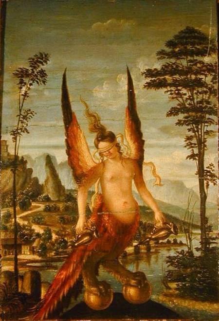 Allegory of Fortune  (formerly attributed to Giovanni Bellini) od Andrea Previtali