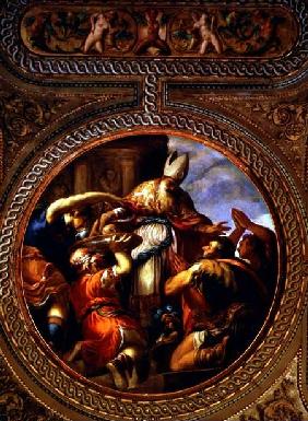 Allegory of the Priesthood, from the ceiling of the library