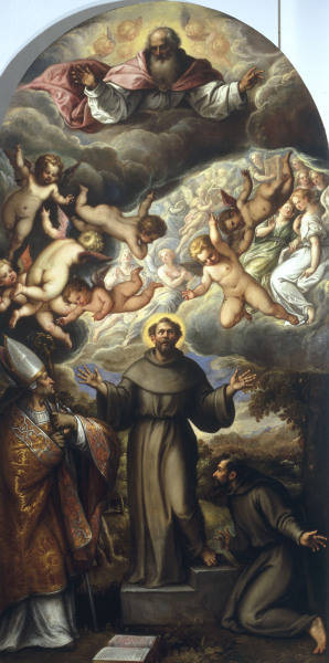 A.Vicentino /Francis of Assisi a.o./ Ptg od Andrea Vicentino
