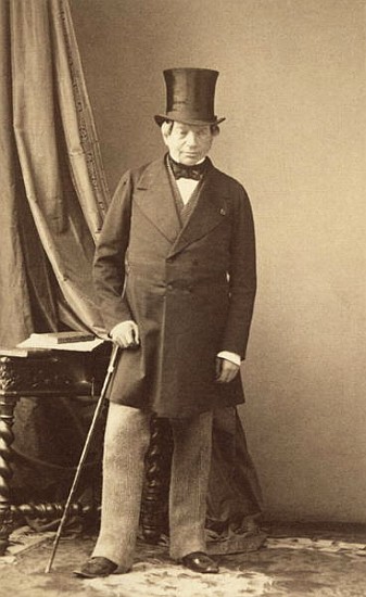 Baron James Rothschild (1792-1868) od Andre Adolphe Eugene Disderi