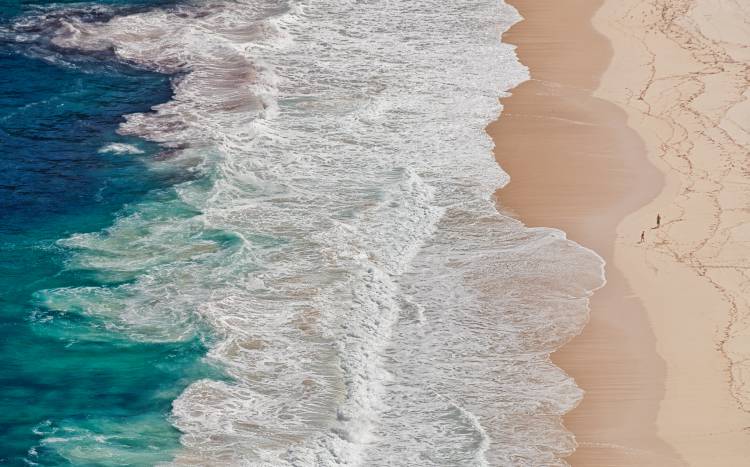 Where the Ocean Ends... od Andreas Feldtkeller