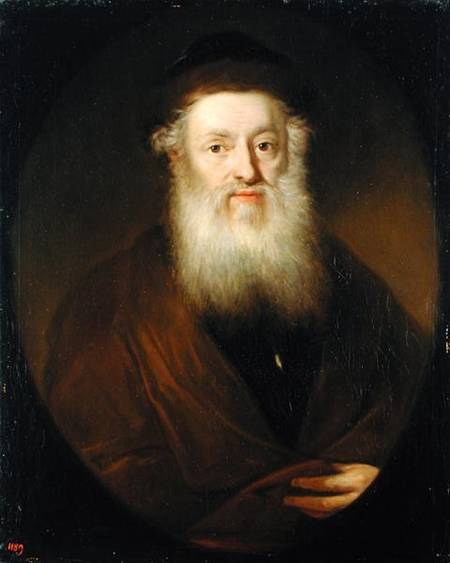 Portrait of a Rabbi od Andreas Scheits