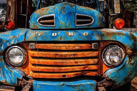 1950s Blue Ford Truck For Sale, #81