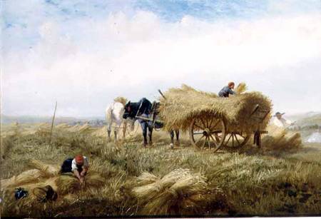 Harvesting, near Boulogne-sur-Mer od Andrew Beavis