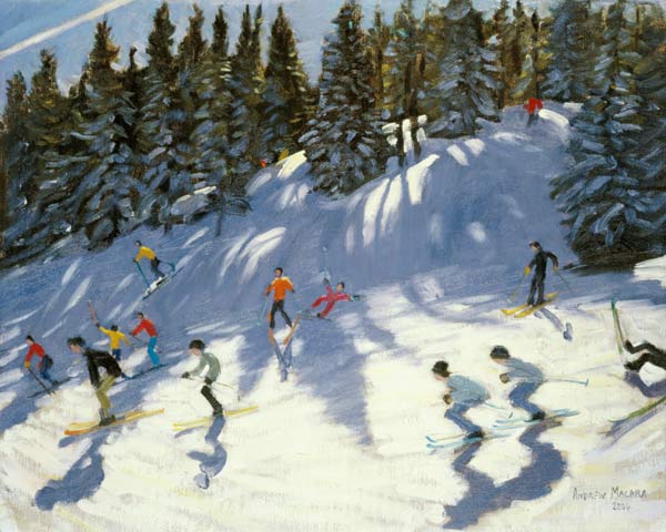 Fast Run, 2004 (oil on canvas)  od Andrew  Macara