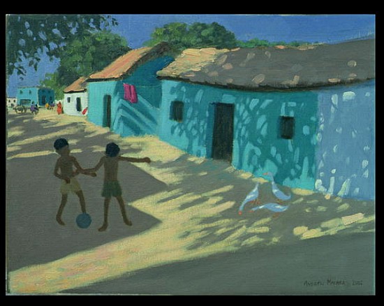 Green House, India (oil on canvas)  od Andrew  Macara
