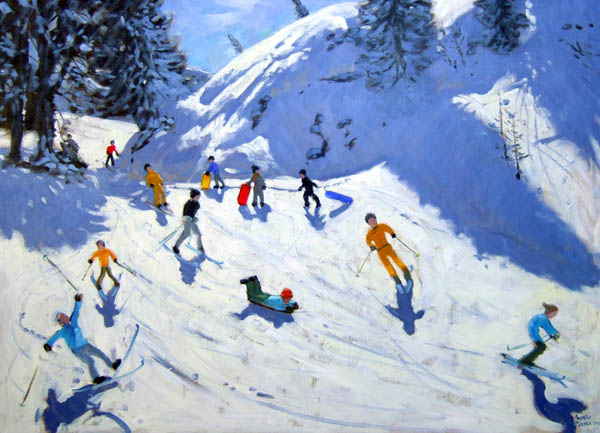 The Gully, Belle Plagne od Andrew  Macara