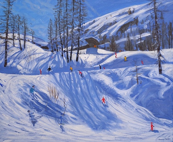 Ski station, Tignes od Andrew  Macara