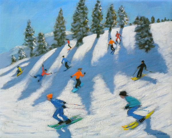Skiers, Lofer od Andrew  Macara