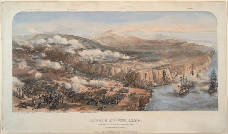 The Battle of the Alma on September 20, 1854 od Andrew Maclure
