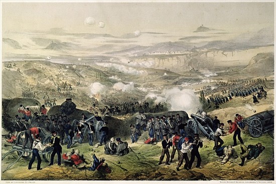 The Battle of Inkerman, 5th November 1854 od Andrew Maclure