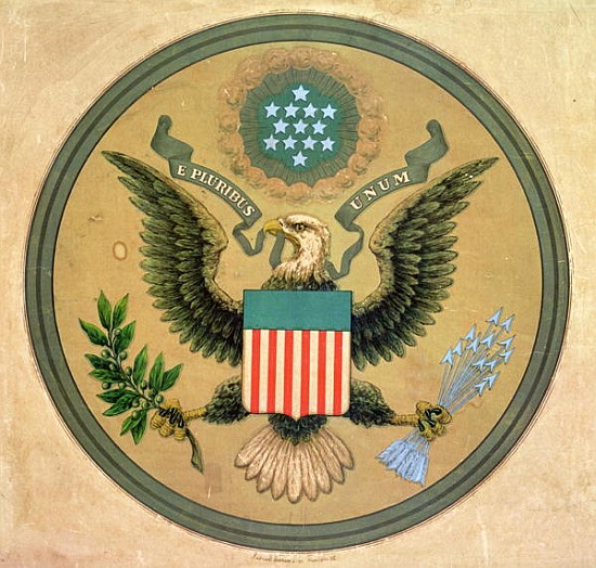 Great Seal of the United States, c.1850 od Andrew B. Graham