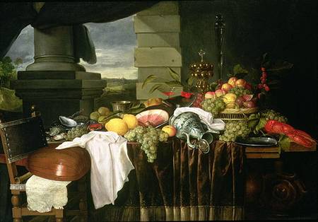 Banquet Still Life od Andries Benedetti
