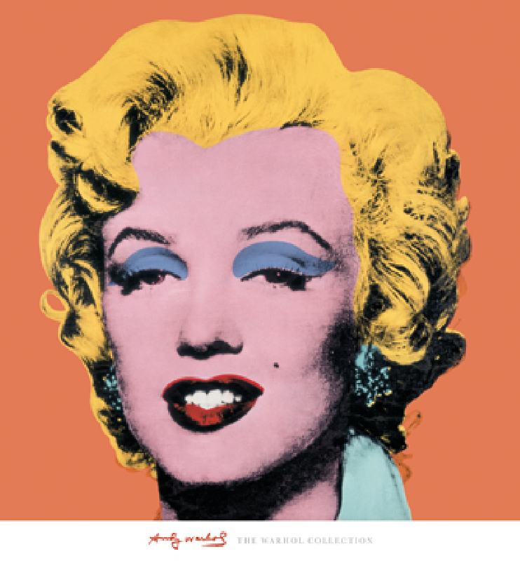 Shot - Orange Marilyn  - (AW-922) od Andy Warhol