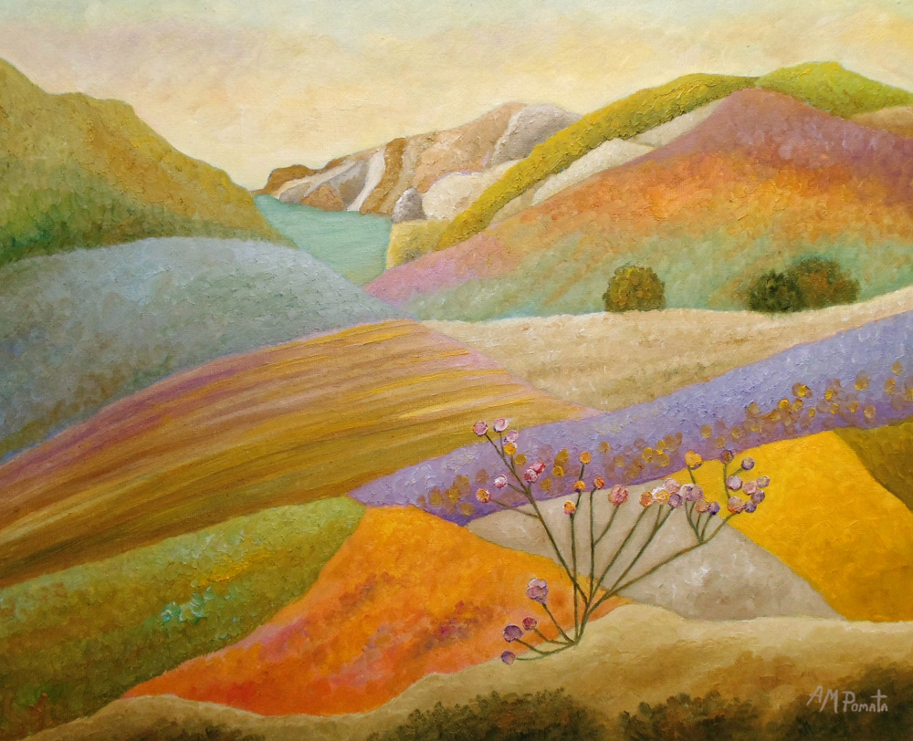 Rambling Through the Blooming Valley od Angeles M. Pomata