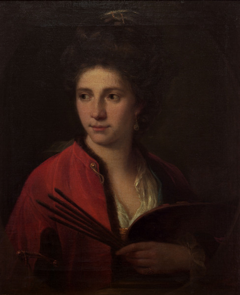 Angelika Kauffmann , Self-portrait 1773 od Angelica Kauffmann