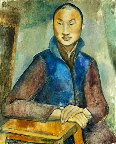 A Young Chinese Man od Anita Ree