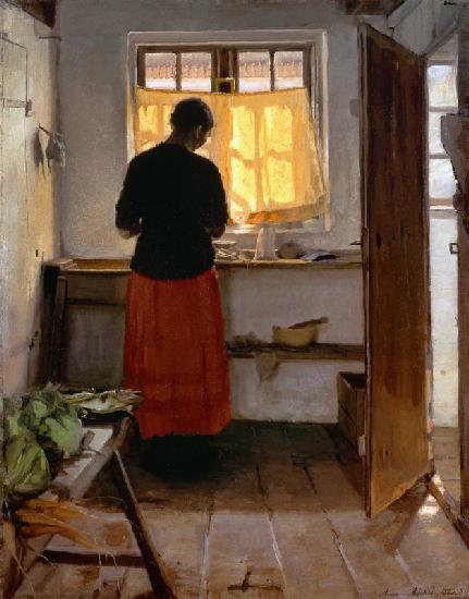 The Girl in the Kitchen