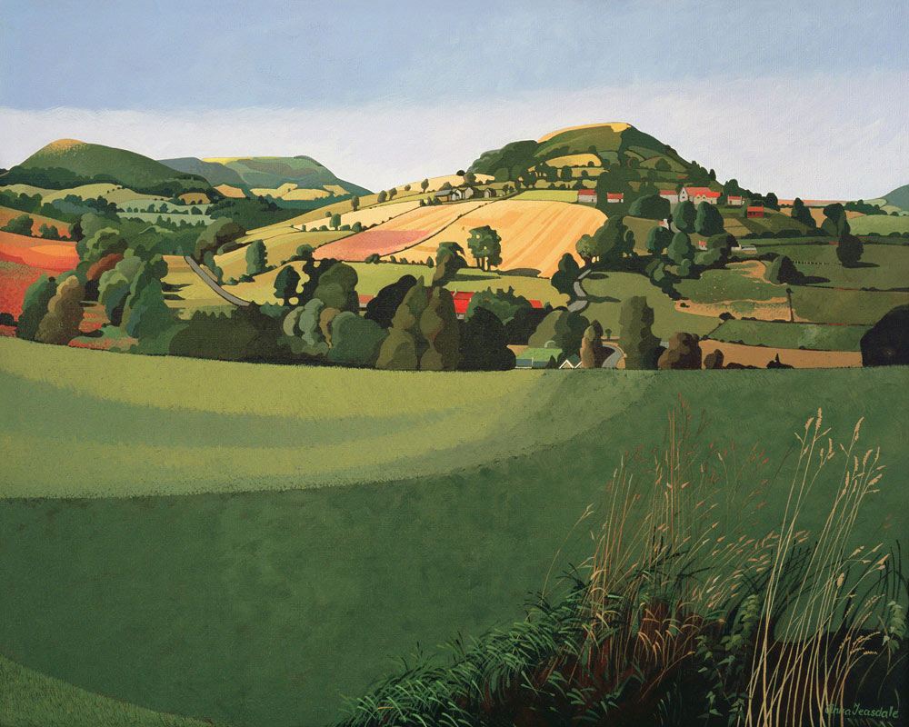 Hawnby, Yorkshire (oil on canvas)  od Anna  Teasdale