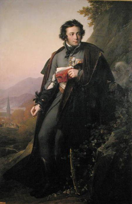 Charles-Artus de Bonchamps (1760-93) od Anne-Louis Girodet de Roucy-Trioson