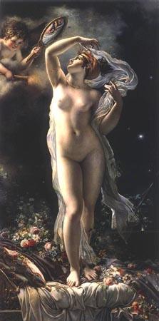 Mademoiselle Lange jako Venuše