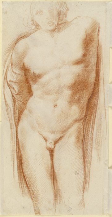 Nude of a boy od Annibale Carracci