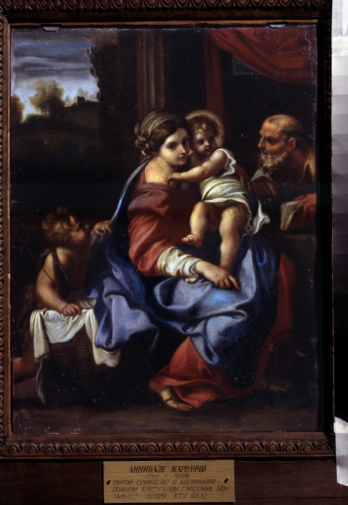 The Holy Family with John the Baptist as a Boy od Annibale Carracci
