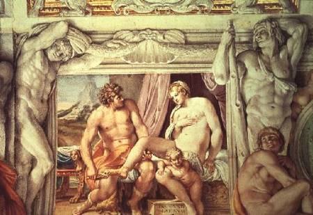 Venus and Anchises od Annibale Carracci
