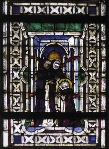 Assisi, Glasfenster, Antonius nimmt... od Anonym, Haarlem