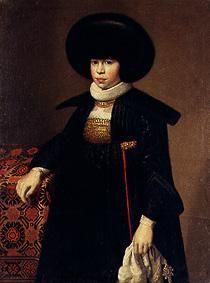 Portrait Magdalena Wettstein od Anonym, Haarlem