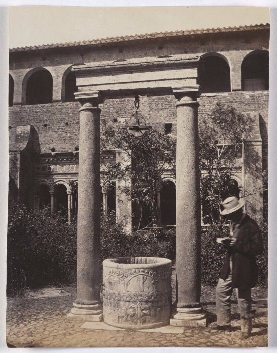 Brunnen im Garten von San Giovanni in Laterano od Anonym