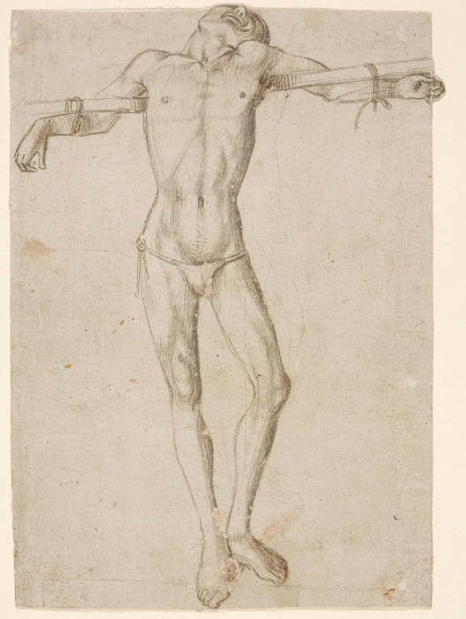 A Robber, study for a Crucifixion od Anonym