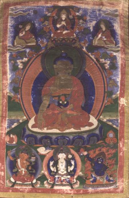 1965.14 Thangka of Shakyamuni Buddha od Anonymous
