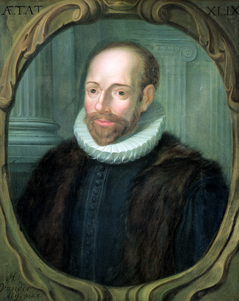 Jacobus Arminius Professor of Theology at Leiden University (1560-1609) od Anonymous