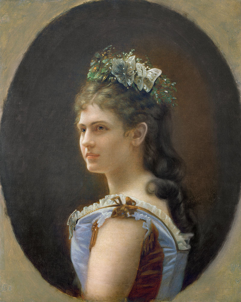 Katharina Schratt, mistress of Emperor Franz Joseph of Austria od Anonymous