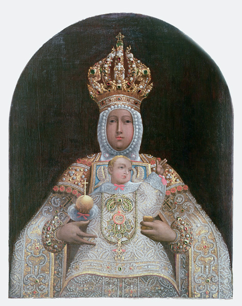 Madonna and Child, School of Cusco od Anonymous