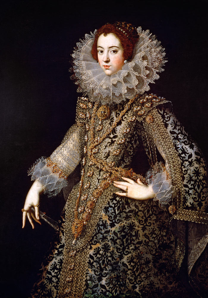 Portrait of Isabel of Bourbon od Anonymous