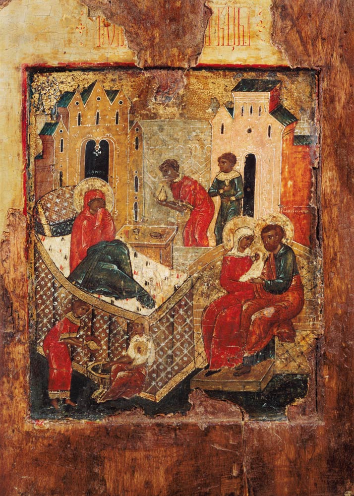 The Birth of the VirginRussian (Moscow) od Anonymous