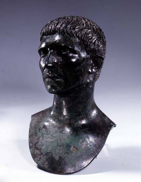 Bronze head of a manRoman od Anonymous